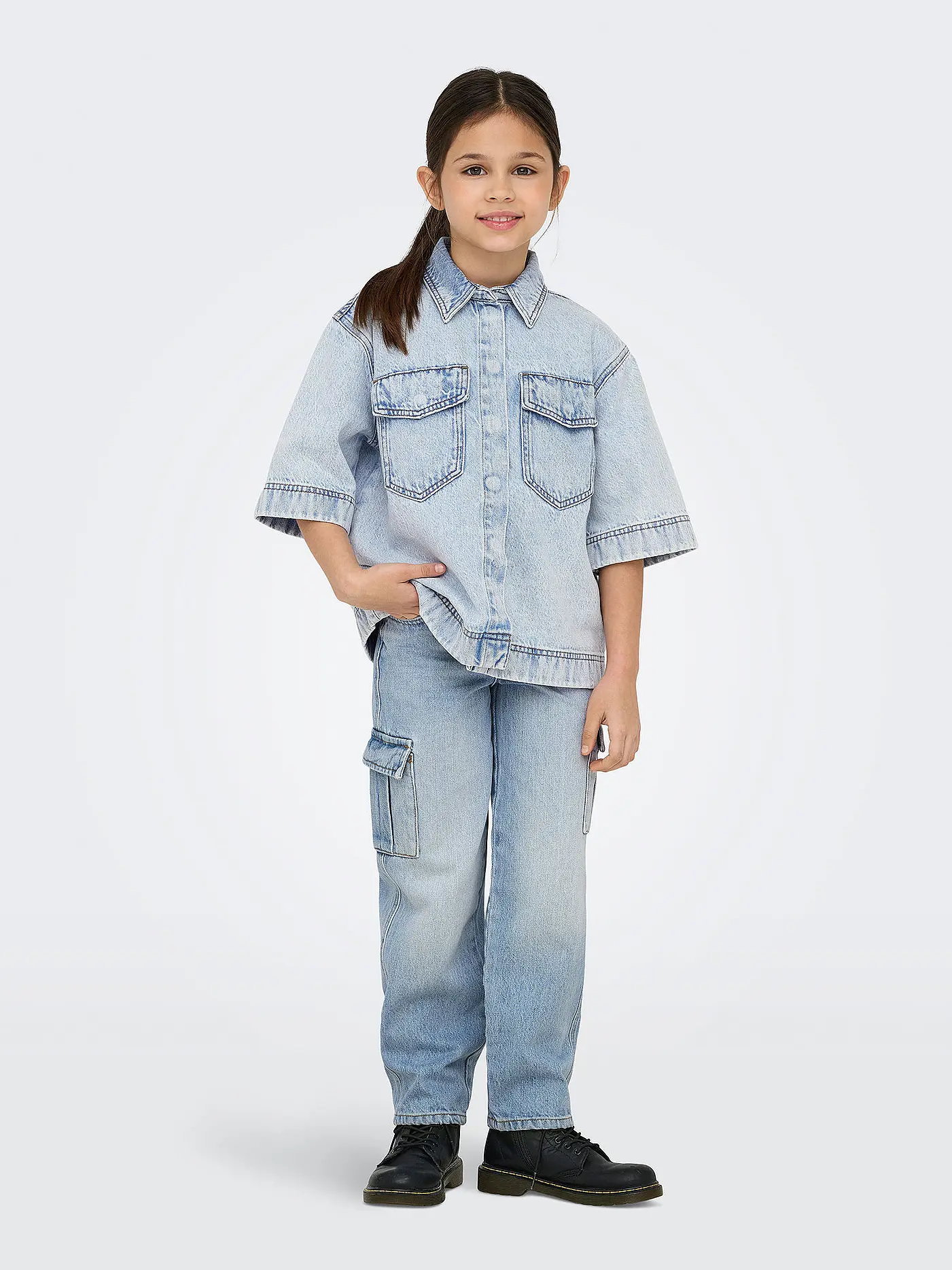 ONLY | Mädchen Jeans Wide Leg  KOGHARMONY | 